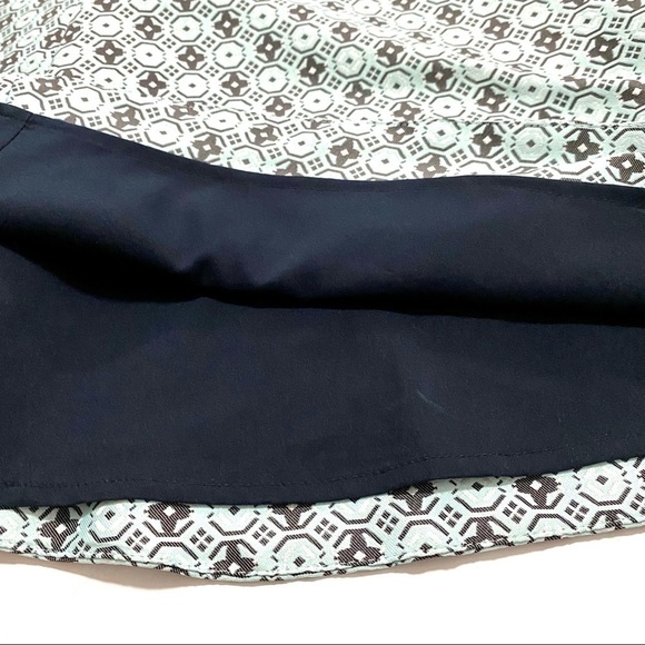 Club Monaco Mint Blue Sleeveless Dress Sz 0 Skater Fit Flare Summer Vacation - Picture 7 of 11